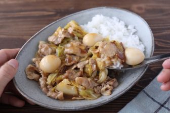 キャベツを使い切り！少ない材料でも大満足「極上とろとろ中華ご飯」【もあいかすみ ラクウマレシ…