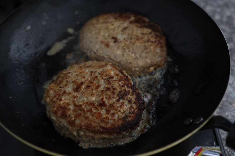 「ふんわり豆腐ハンバーグ」