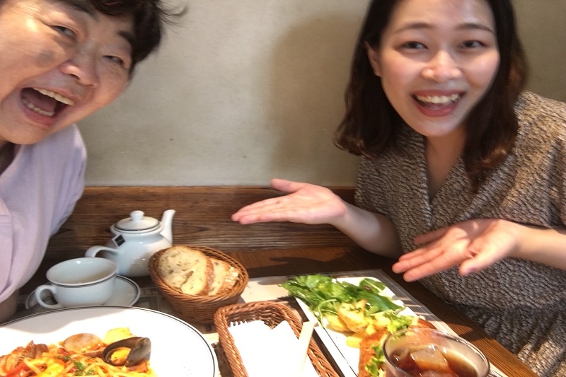 声楽家の久保美琴ちゃんと四ツ谷でランチ