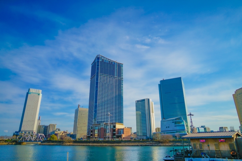 高層マンション群