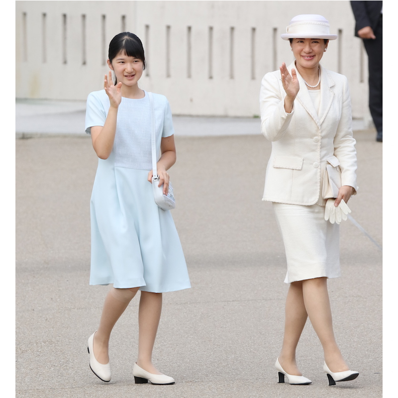 初めて神武天皇陵へ参拝された愛子さま（2016年7月21日、Ph／JMPA）