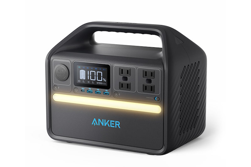 いくつもの家電製品へ給電できる、ポータブル電源。アンカー・ジャパン『Anker 535 Portable Power Station (PowerHouse 512Wh)』6万4900円（税込）