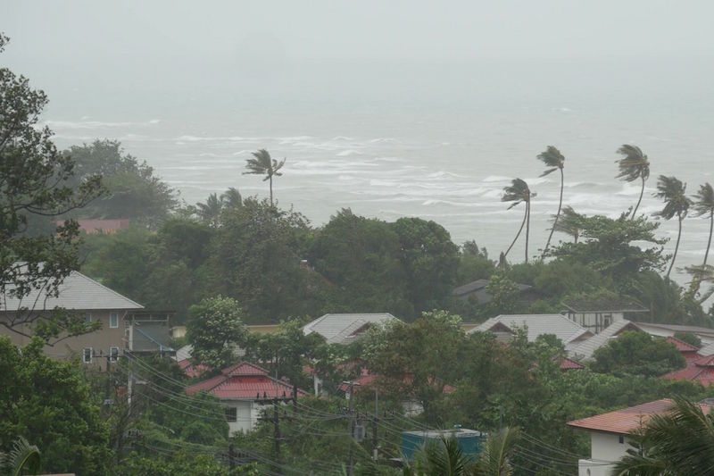 台風が来たら、屋内にある家電製品にも対策が必要！（Ph／イメージマート）