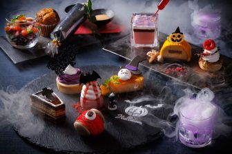 和のモチーフを盛り込んだハロウィンアフタヌーンティー！ホテル最上階からのスカイツリーの絶景…