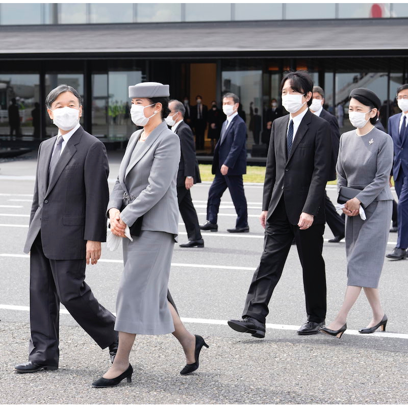 秋篠宮ご夫妻がお見送りに（2022年9月17日、Ph／JMPA）