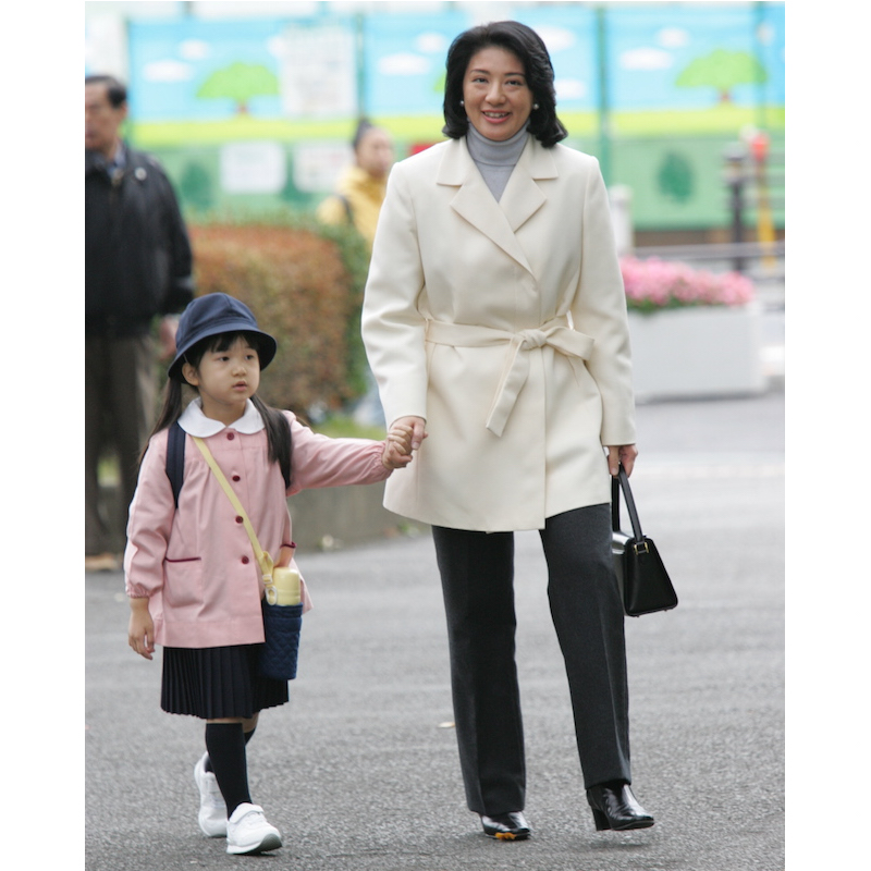 学習院幼稚園の園外保育で動物園をご訪問（2006年11月17日、Ph／JMPA）