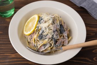 高級イタリアンの味をレンチンで再現!?「極み 海苔クリームパスタ」【もあいかすみ ラクウマレシ…