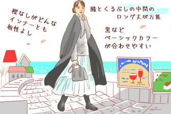 冬コーデの定番「ウールコート」、着回し力と上品見えを狙うならロング丈が断然有利！スタイリス…