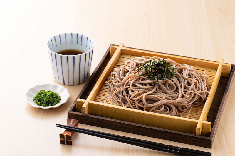 ざるそば定食