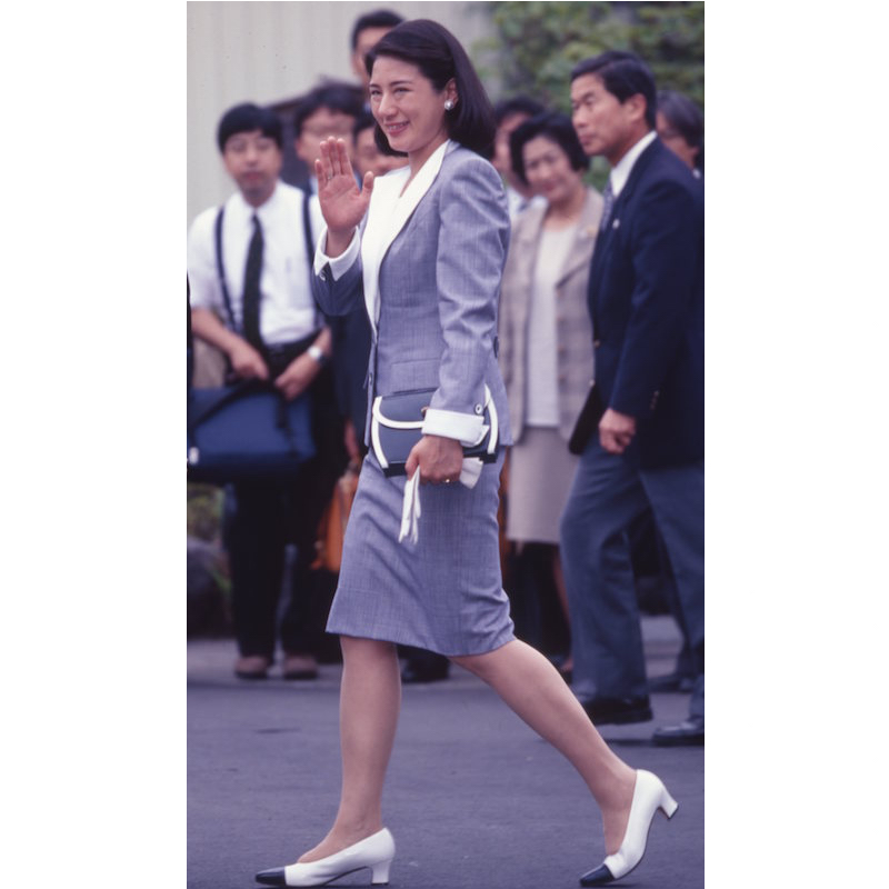 1999年6月、ご夫婦で日光をご訪問の雅子さま