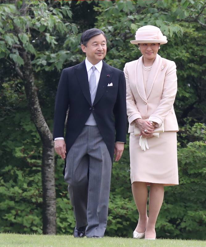 淡い色ながら帽子の効果で華やかさがある（2018年4月25日、Ph／JMPA）