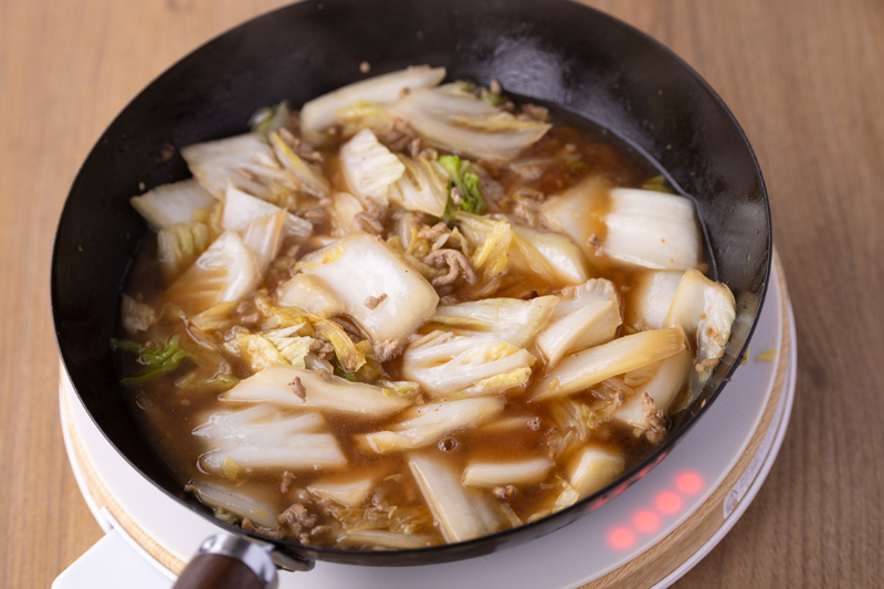 つるつるとろ～り！食感がたまらない「絶品 白菜の春雨中華丼」