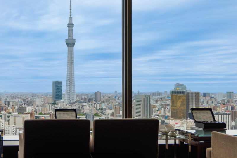 東京スカイツリー（R）の全景が楽しめる