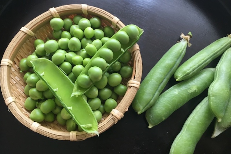 便通の改善に効果的な食材のグリンピース