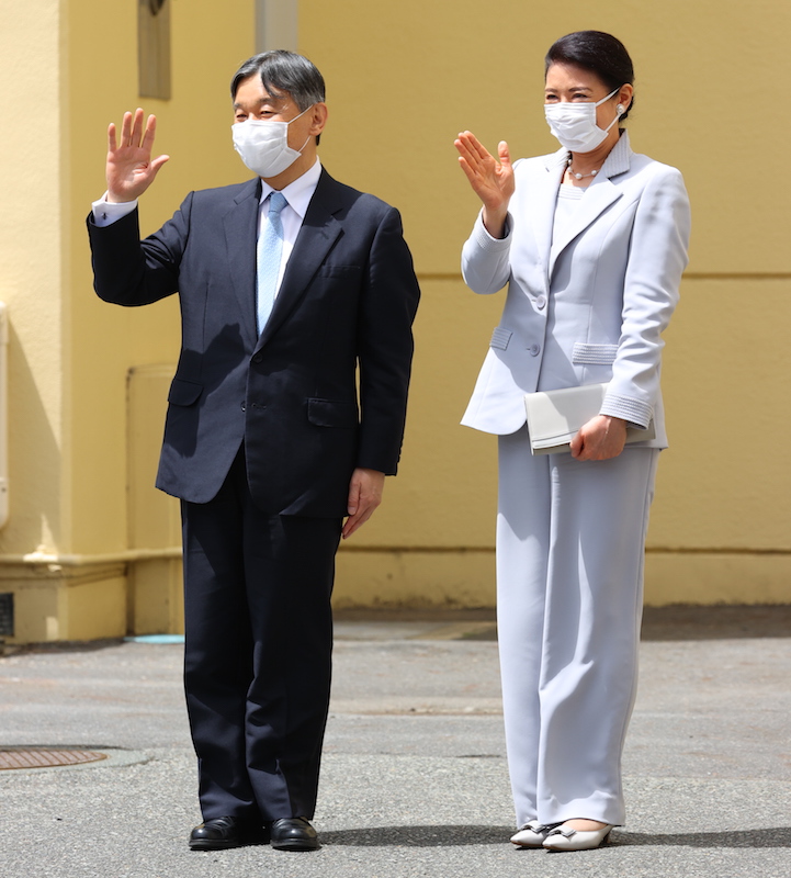 7年ぶりに岩手県を訪問された（2023年6月3日、Ph／JMPA）