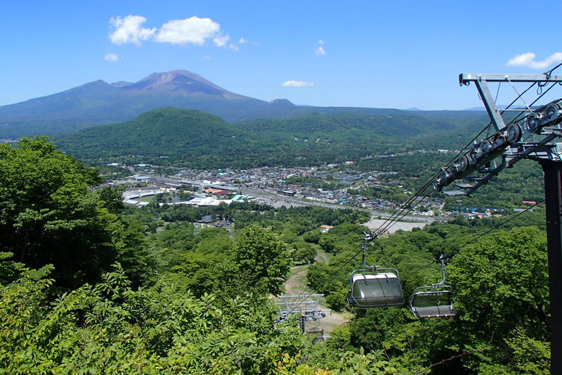 山頂からの景色