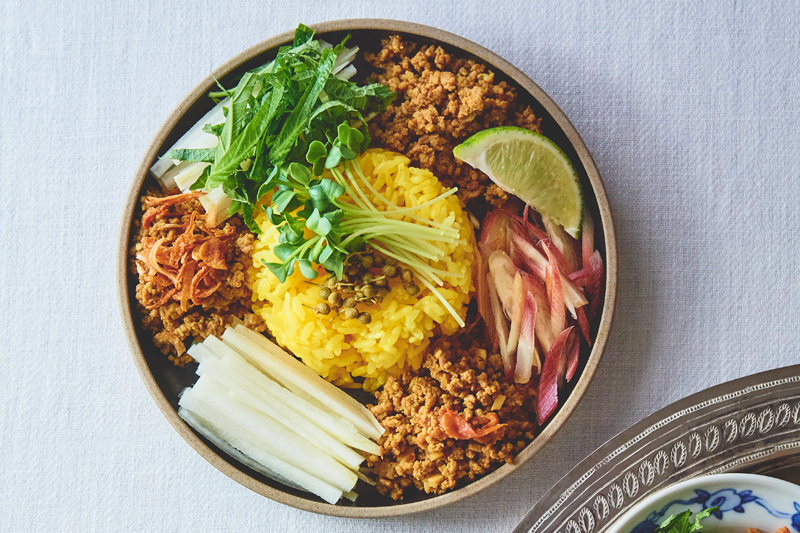 アラフィフ夫婦におすすめの「香味野菜と一緒に！和風キーマカレー」