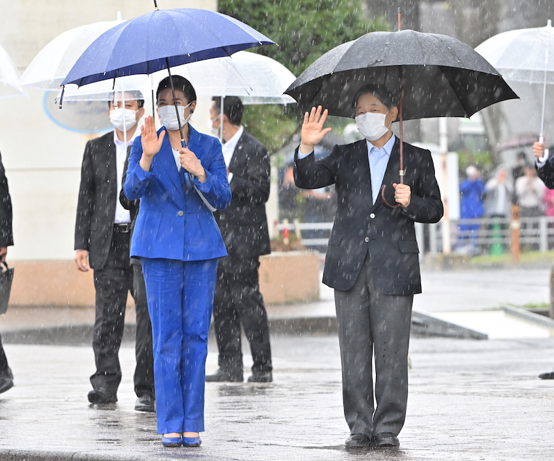 2023年10月7日から鹿児島県を訪問された天皇皇后両陛下