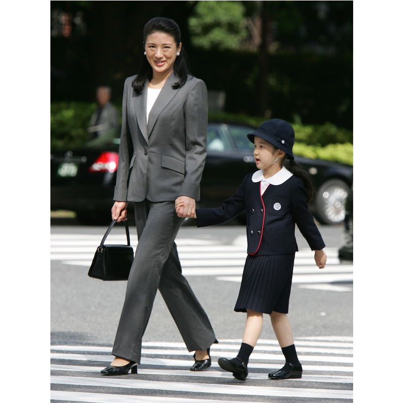 2007年10月、愛子さまの学習院初等科運動会の見学へ向かう雅子さま