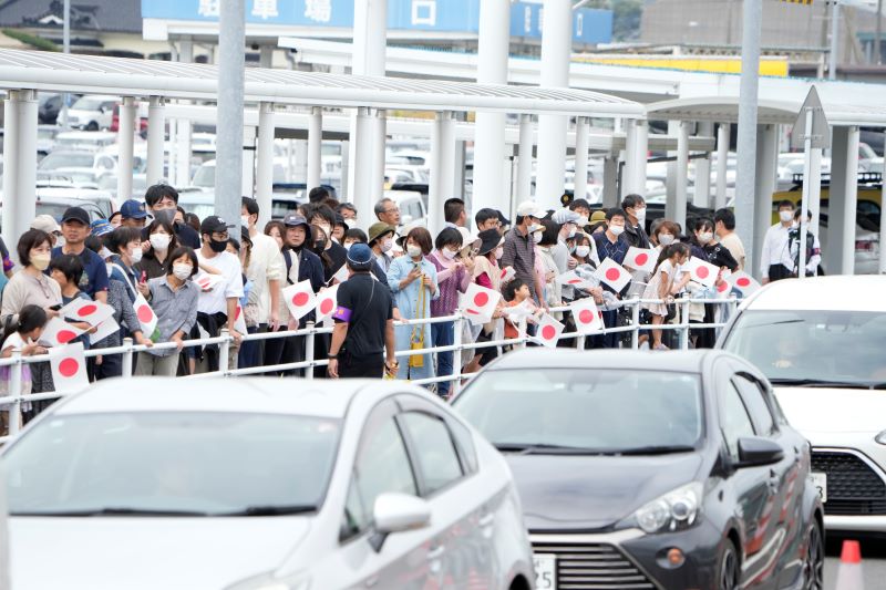 多くの人がつめかけた（2023年10月7日、Ph／JMPA）