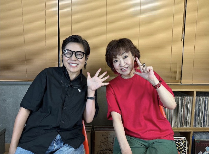 青木さやかさんと清水ミチコさん