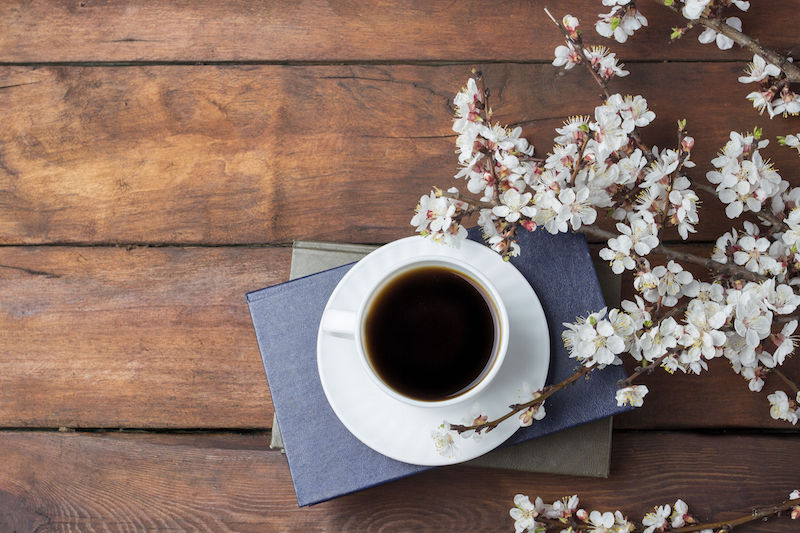 お花見では挽きたて淹れたてのコーヒーやスムージーが喜ばれそう（Ph／イメージマート）