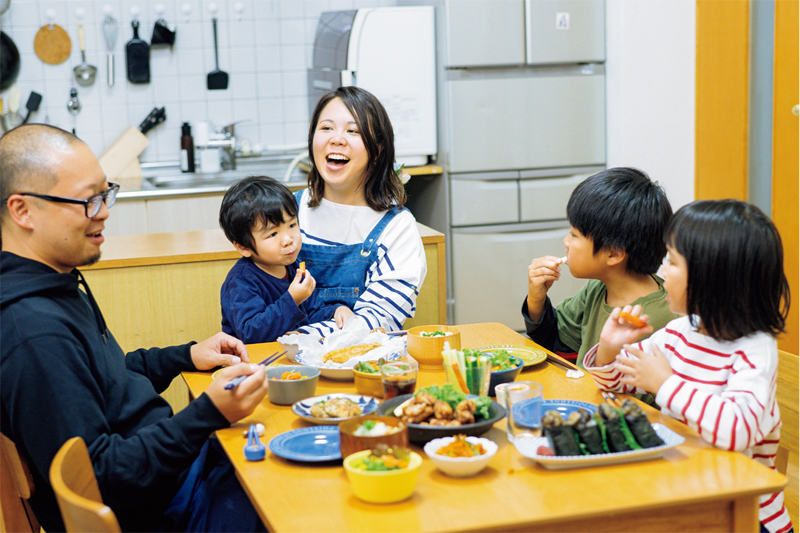 栄養も健康も環境も気になるけど、いちばん大切なのは家族が楽しく食べられること