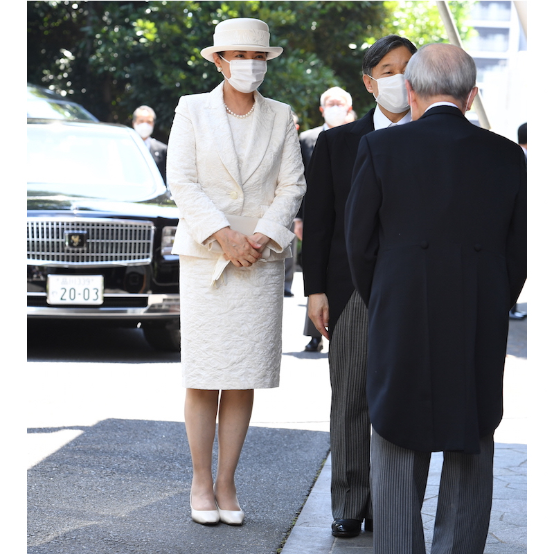 2022年6月、日本学士院会館を訪問され、日本学士院第112回授賞式に出席された