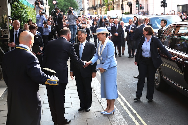 2024年6月にイギリスに公式訪問された天皇皇后両陛下