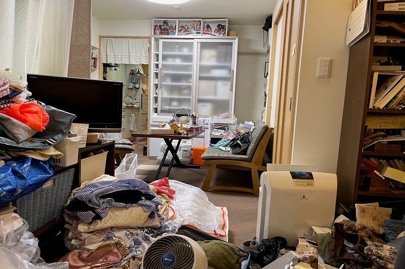 どこから手をつけたらいいか分からない部屋が