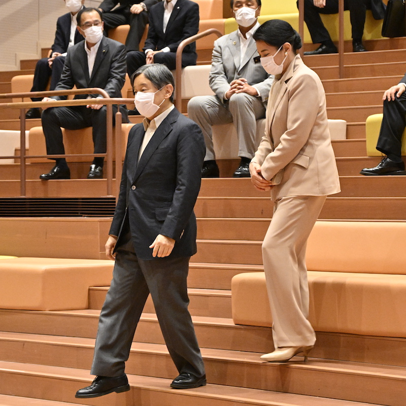 県内の高校生らによる朗読劇をご観覧（2023年10月16日、写真／JMPA）