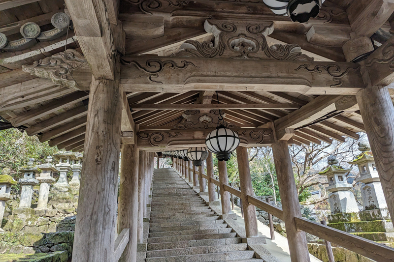 長谷寺「登廊（のぼりろう）」