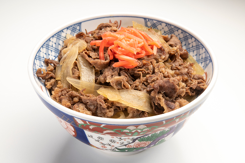 5分以内に牛丼を食べる（写真／PIXTA）