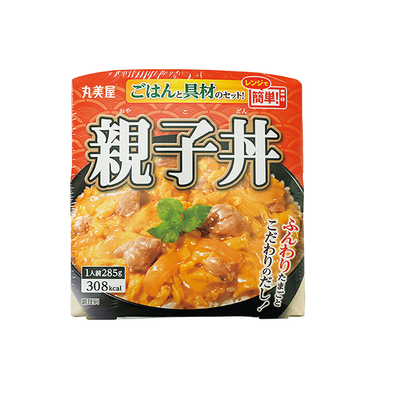 レトルト親子丼のパッケージ