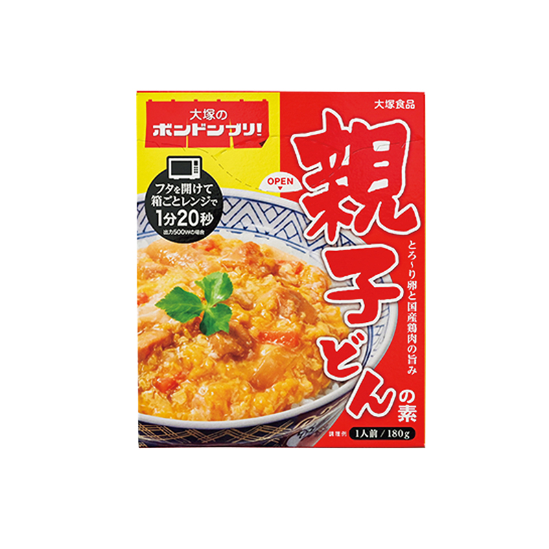 レトルト親子丼のパッケージ