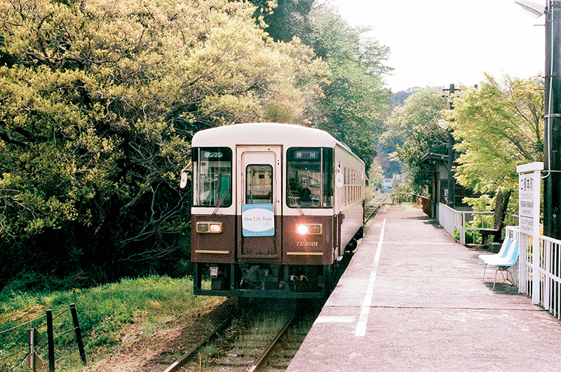 木造の駅舎をリノベーション（提供／IN MY LIFE）