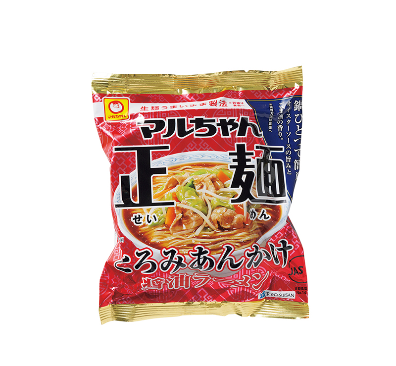 【4位】東洋水産「マルちゃん正麺 とろみあんかけ 醤油ラーメン」5食 516円