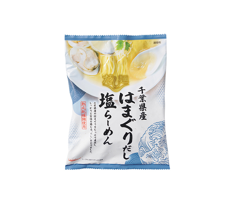 【5位】国分グループ本社「千葉県産はまぐりだし 塩らーめん」1食 198円