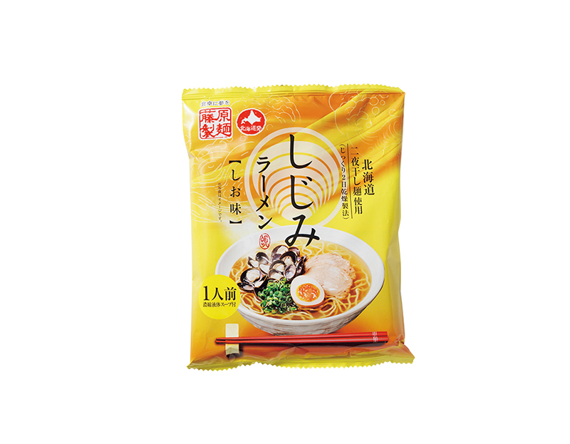 【6位】藤原製麺「しじみラーメン しお味」1食 181円