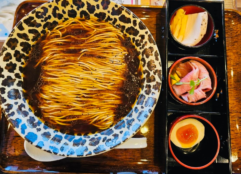 レストランたわらやの日替わりラーメン（写真提供／着物ラーメン女子・あき）