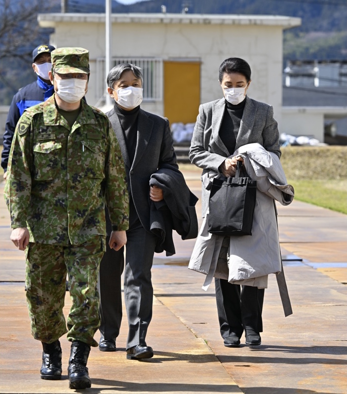 2024年3月、能登半島地震で甚大な被害を受けた被災者を見舞うため、石川県の輪島市と珠洲市を訪問された天皇皇后両陛下