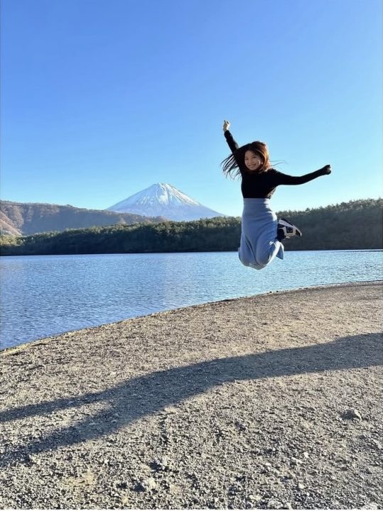 牧野が投稿した、友和と同じ場所で撮影したとみられる画像（写真／牧野のインスタグラムより）