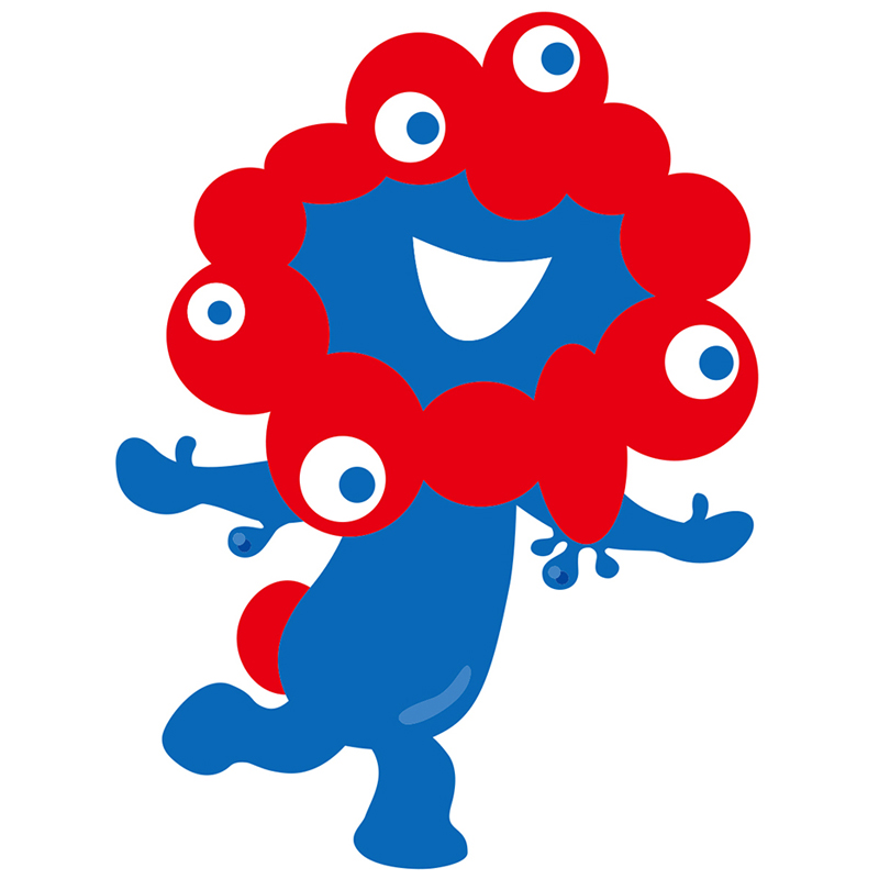 公式キャラクター・ミャクミャク