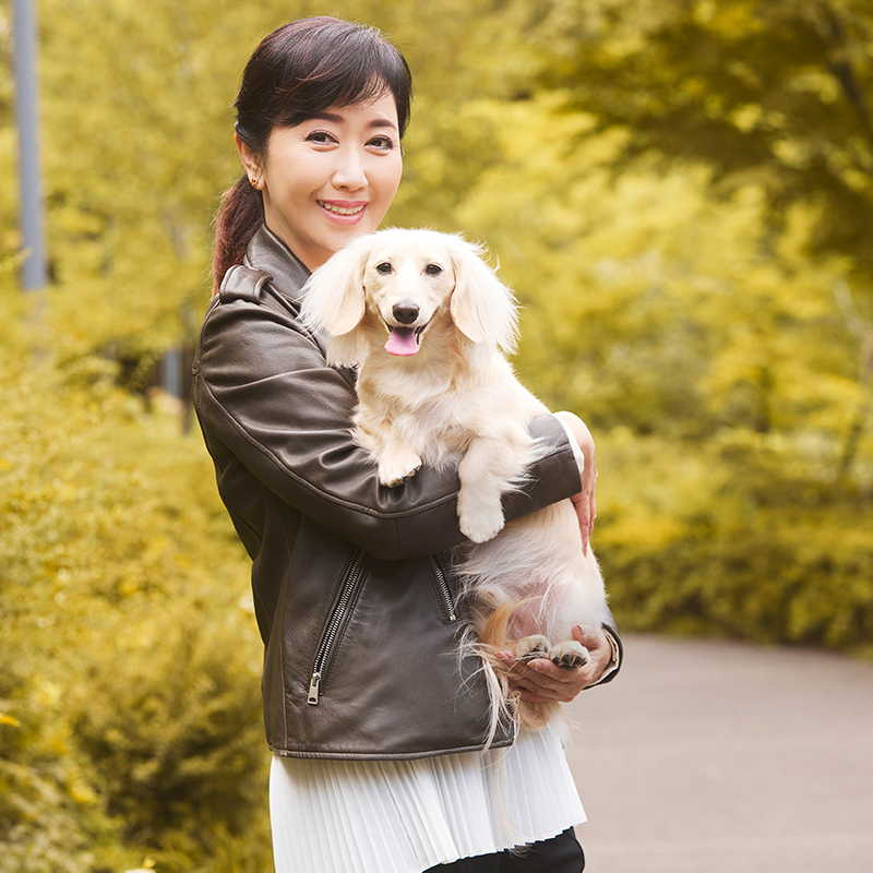 「りく・なつ同室避難推進プロジェクト」アンバサダー・伍代夏子（63才）（写真提供／「りく・なつ同室避難推進プロジェクト」）