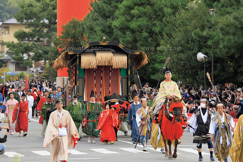 遷都1100年を記念して「時代祭」