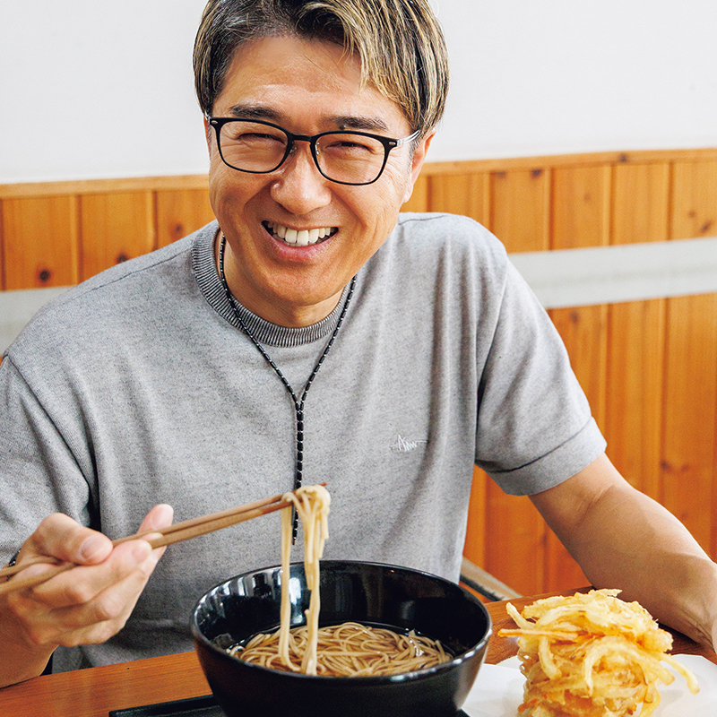 芸能界いちのそば好きとして有名な池森さん
