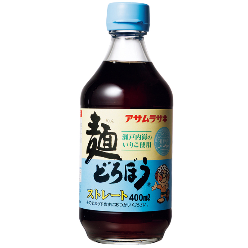 アサムラサキ「麺どろぼう ストレート」（400ml 367円）