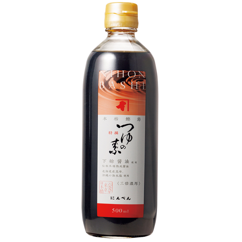 にんべん「つゆの素 特撰」（500ml 1188円）
