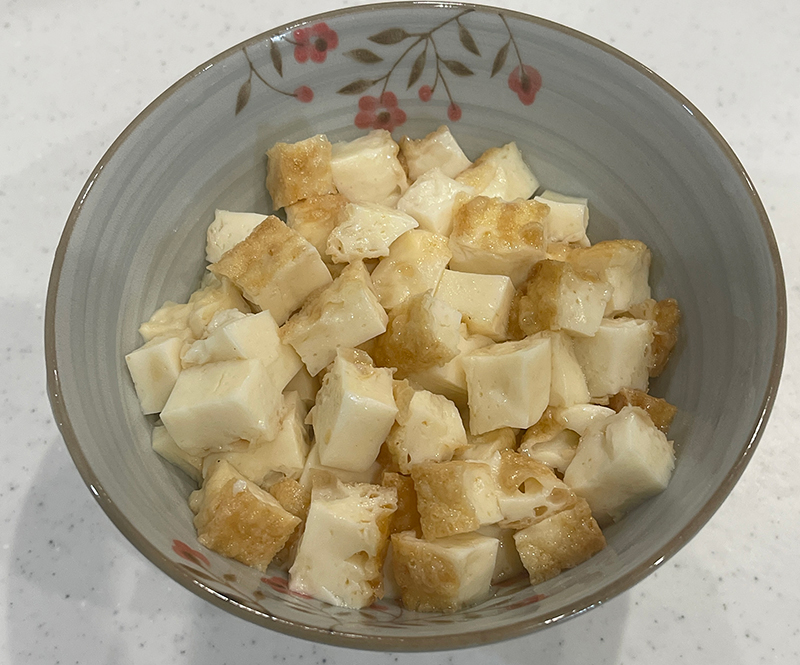 厚揚げご飯