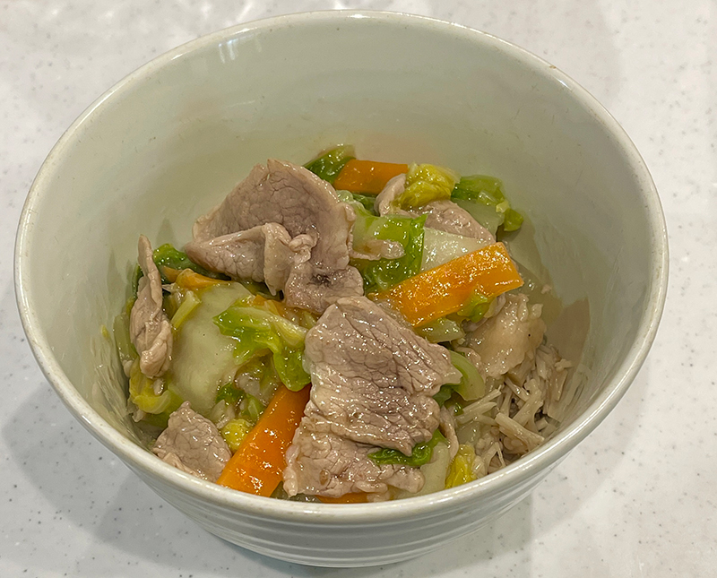 中華丼（撮影／mako）